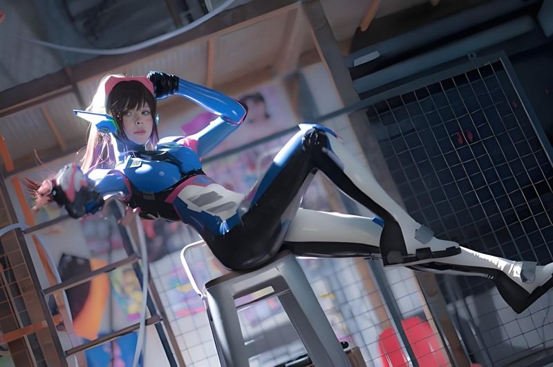 cosplay d va​ 23