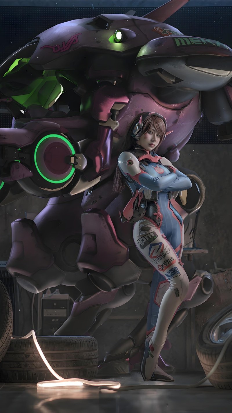 cosplay d va​ 25