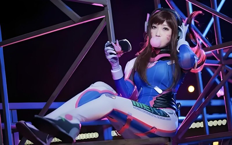 cosplay d va​ 28