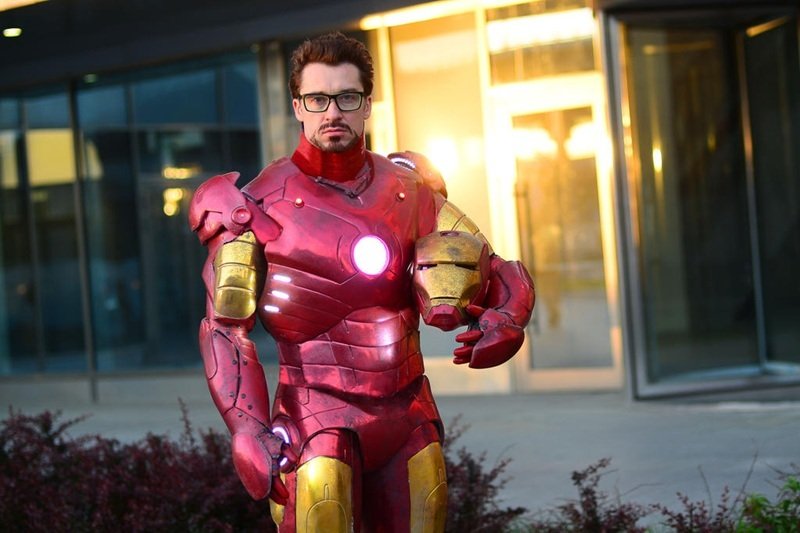 cosplay iron man 4