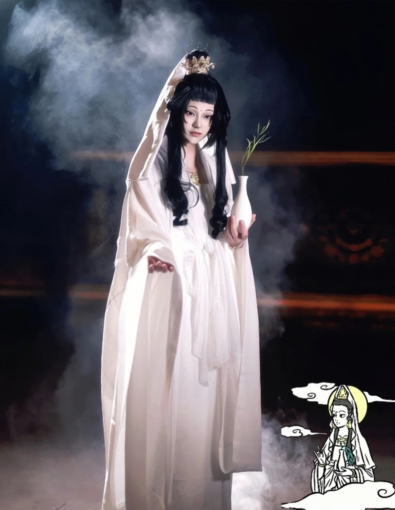 cosplay Quan Thế Âm Bồ Tát 37
