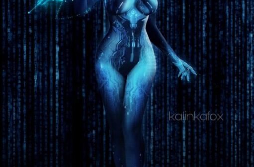 143+ ảnh Cortana cosplay gây sốt với visual ma mị, cực chất