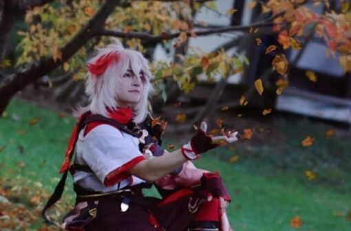 BST 99+ ảnh Kazuha cosplay đẹp chuẩn game, phong cách mạnh mẽ