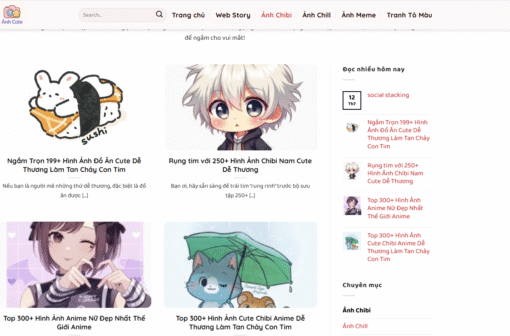 anhcute.cc – Địa chỉ xem ảnh cute và anime hot dành riêng cho những trái tim dễ thương